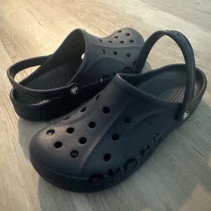 Men’s crocs worn 1x navy